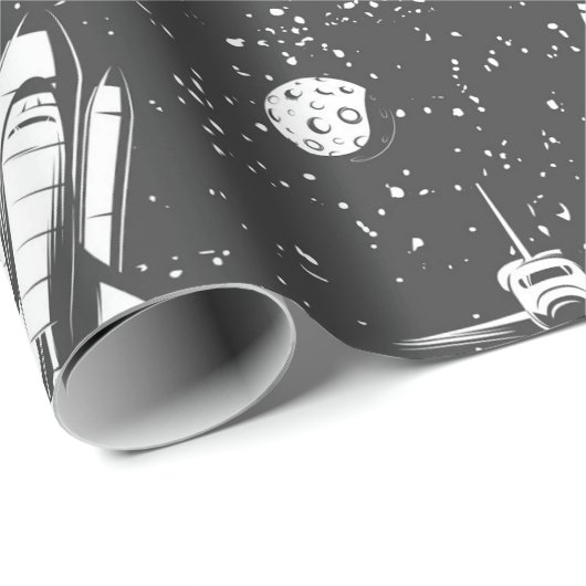 Ruimteverlooppapier Cadeaupapier (Rol Hoek)