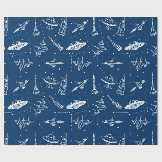 Ruimteverlooppapier Cadeaupapier (Vlak)