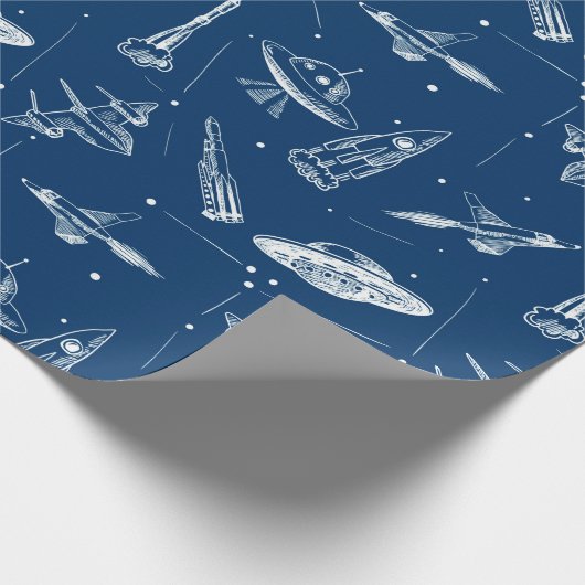 Ruimteverlooppapier Cadeaupapier (Hoek)