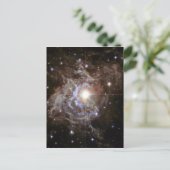 Ruimteverneveling - Cepheid Variable Star RS Puppi Briefkaart (Staand voorkant)