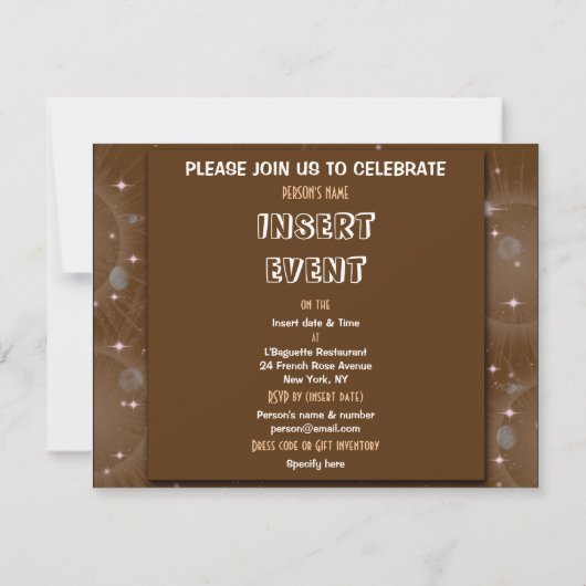 Ruimtevernevelster Kaart (Achterkant)