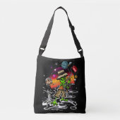 ruimtevisser crossbody tas (Voorkant)