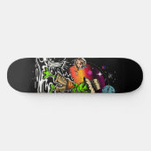 ruimtevisser persoonlijk skateboard (Horizontaal)