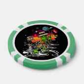 ruimtevisser poker chips (Enkel)