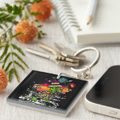 ruimtevisser sleutelhanger (Voorkant Rechts)