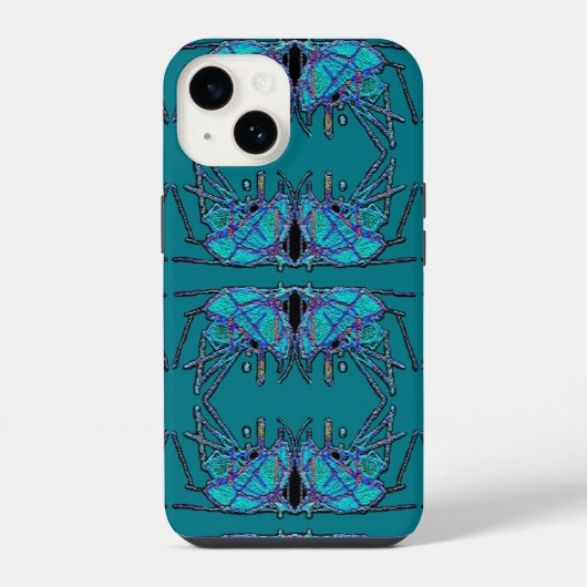 Ruimtevlinder iPhone Hoesje (Achterkant)