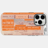 Ruimtevlucht Mars-reispas wijzigen Case-Mate iPhone Case (Achterkant (horizontaal))