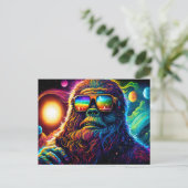 Ruimtevoet: Een wilde Ride door de sterrenstelsels Briefkaart (Staand voorkant)