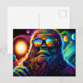 Ruimtevoet: Een wilde Ride door de sterrenstelsels Briefkaart (Voorkant / Achterkant)