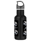 Ruimtevoetzoeker Waterfles (Achterkant)