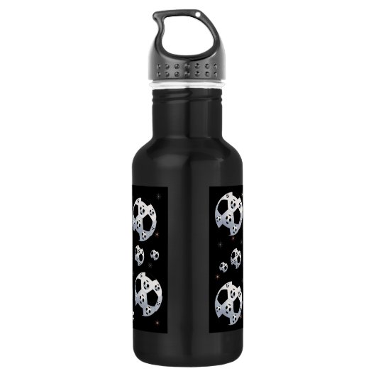 Ruimtevoetzoeker Waterfles (Achterkant)