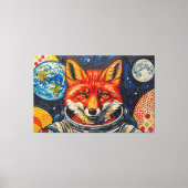 RUIMTEVOSSEN 2 CANVAS AFDRUK (Voorkant)