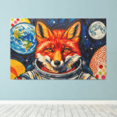 RUIMTEVOSSEN 2 CANVAS AFDRUK (Insitu (Houten vloer))