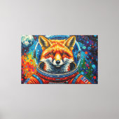 RUIMTEVOSSEN 2 CANVAS AFDRUK (Voorkant)