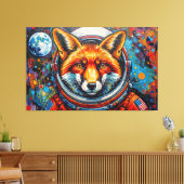 RUIMTEVOSSEN 3 CANVAS AFDRUK (Insitu (Woonkamer))