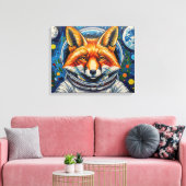 RUIMTEVOSSEN 5 CANVAS AFDRUK (Insitu (Woonkamer))