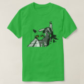 ruimtevreemde kat t-shirt (Design voorkant)