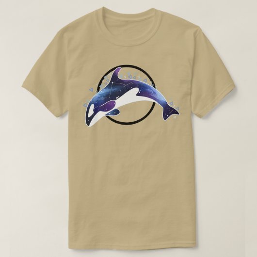 Ruimtewalvis 5 t-shirt (Design voorkant)