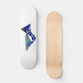 ruimtewalvis skateboard (Voorkant)