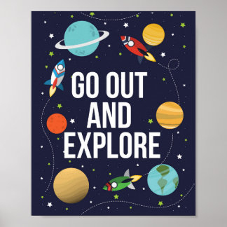 Ruimtewandbekleding, poster voor ruimtewandbekledi