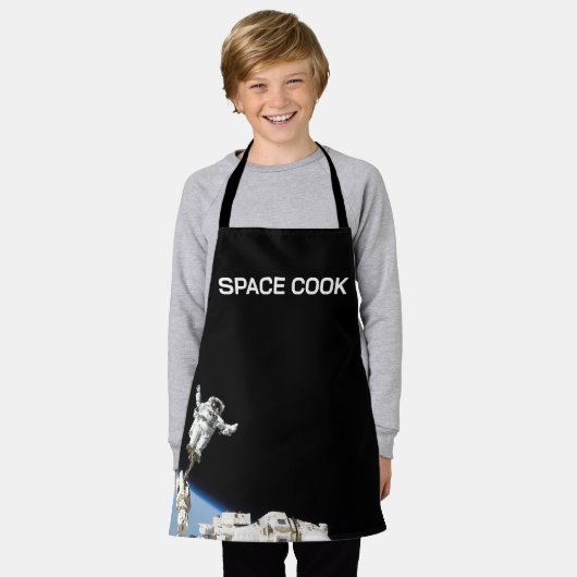 ruimtewandelaar schort (Gedragen)