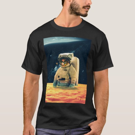 Ruimtewandelaar T-shirt (Voorkant)