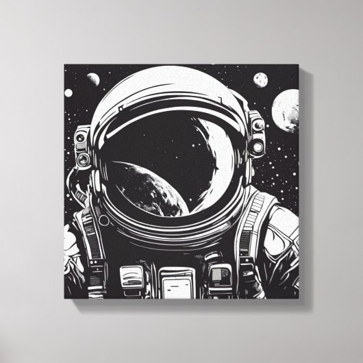 RUIMTEWANDELING-EVA 3 CANVAS AFDRUK (Voorkant)