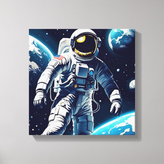 RUIMTEWANDELING-EVA 4 CANVAS AFDRUK (Voorkant)