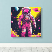 RUIMTEWANDELING-EVA 9 CANVAS AFDRUK (Insitu (Houten vloer))
