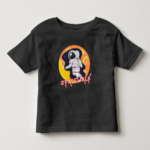 RUIMTEWANDELING - RUIMTE ASTRONAUT KINDER SHIRTS
