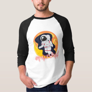 RUIMTEWANDELING - RUIMTE ASTRONAUT T-SHIRT