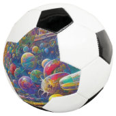 ruimtewedloop-voetbal voetbal (Drie kwart)