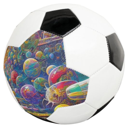 ruimtewedloop-voetbal voetbal (Drie kwart)
