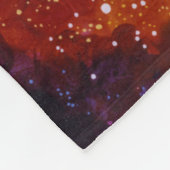 ruimtewerk fleece deken (Hoek)