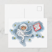 Ruimtewet 1986 briefkaart (Voorkant / Achterkant)