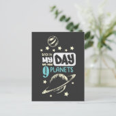 Ruimtewetenschap Planeet Astronomie Pluto Grap Briefkaart (Staand voorkant)