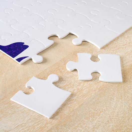 Ruimtewolfskuiken - Kies achtergrondkleur Legpuzzel (Zijkant)