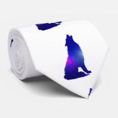 Ruimtewolfskuiken - Kies achtergrondkleur Stropdas (Opgerold)