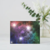 Ruimtewolken Briefkaart (Staand voorkant)