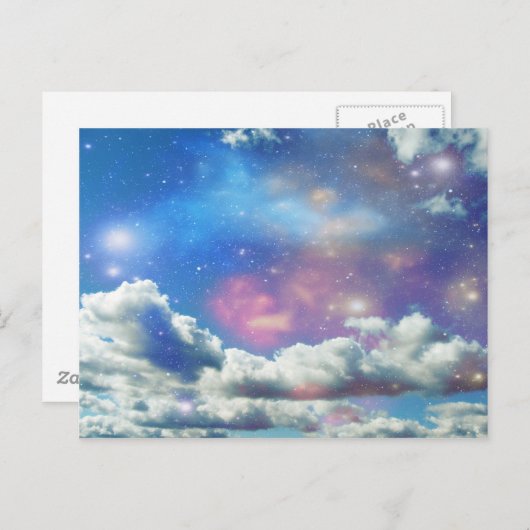 Ruimtewolken Briefkaart (Voorkant / Achterkant)