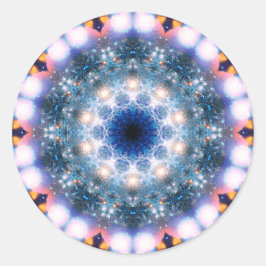 Ruimtewormgat Ronde Sticker