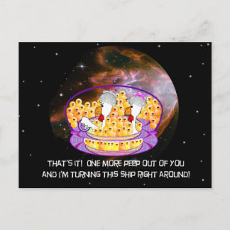 Ruimtskippen Briefkaart