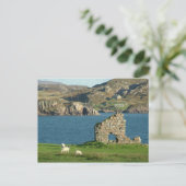Ruin op Iona Briefkaart (Staand voorkant)