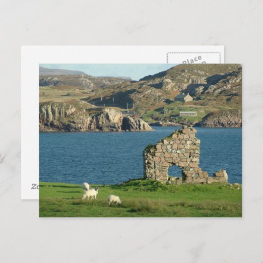 Ruin op Iona Briefkaart (Voorkant / Achterkant)