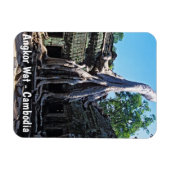 Ruin van Ta Prohm - Angkor Wat, Cambodja, Azië Magneet (Horizontaal)