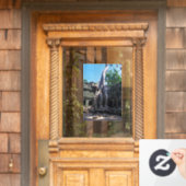 Ruin van Ta Prohm - Angkor Wat, Cambodja, Azië Raamsticker (Huis Deur)