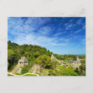 Ruinas en Palenque, Mexico Briefkaart
