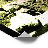 ruïne corinth griekenland poster (Hoek)