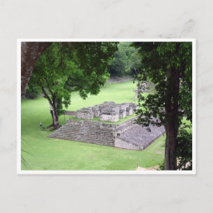 ruïne van copán honduras briefkaart