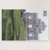 ruïne van de kathedraal van Macau Legpuzzel (Horizontaal)